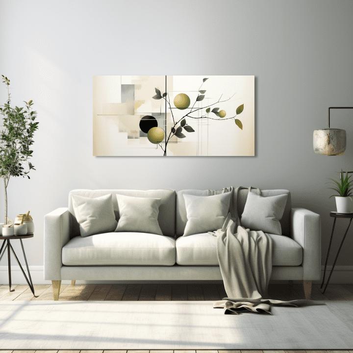 Příroda na plátně Olivové odpoledne