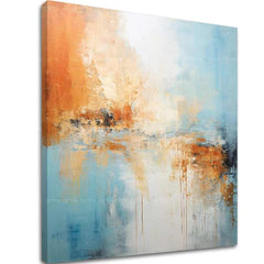 Obrazy Peach Fuzz Ranní probuzení 100x100 cm