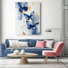 Obrázek Butterflies - Marble elegance