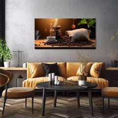 Kávové obrazy do kuchyně Abstraktní aroma