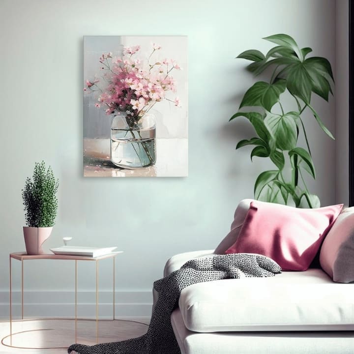 Designová dekorace na plátně Jemná elegance