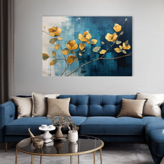 Nadčasová elegance na plátně Abstraktní květiny v moderním světě