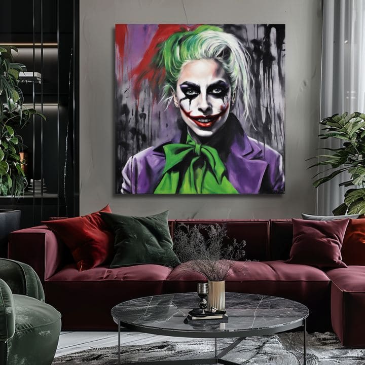 Obraz na plátně - Joker Lady