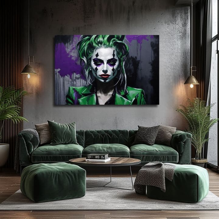 Obraz na plátně - Dark Queen Lady Gaga