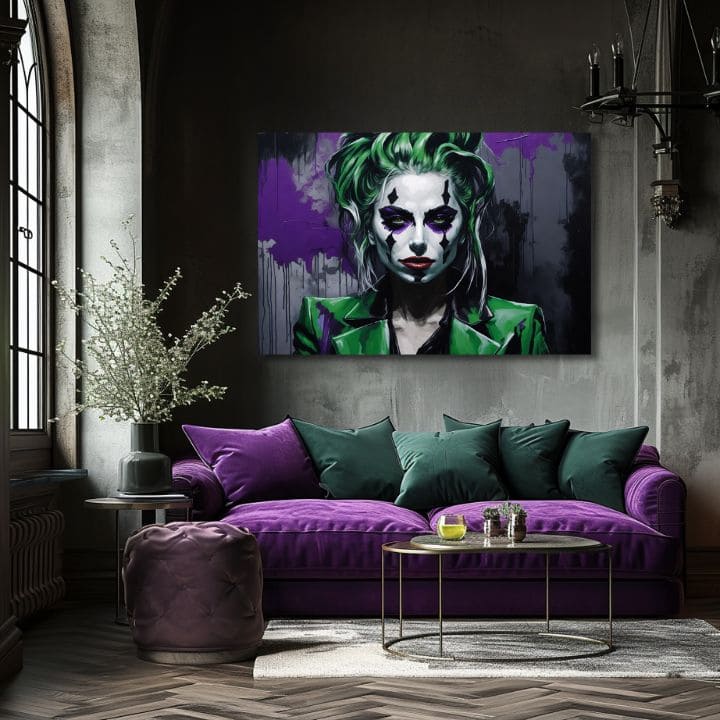 Obraz na plátně - Dark Queen Lady Gaga