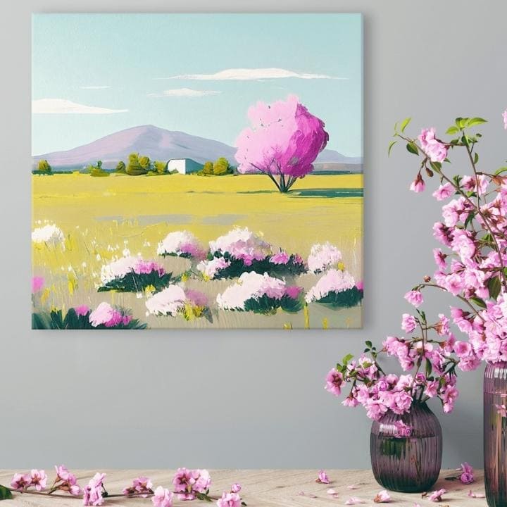 Krajina na plátně Letní pohádka