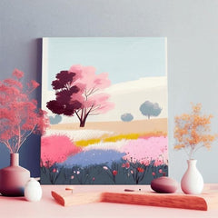 Krajina na plátně Svět překypující barvami