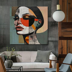 Elegantní obraz ženy Harmonie tvarů