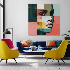 Elegantní obraz ženského pohledu na svět