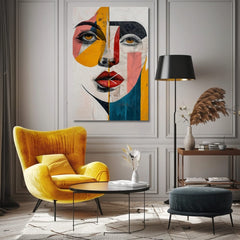 Elegantní obraz ženy Touha políbit