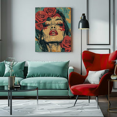 Elegantní obraz ženy Vášeň