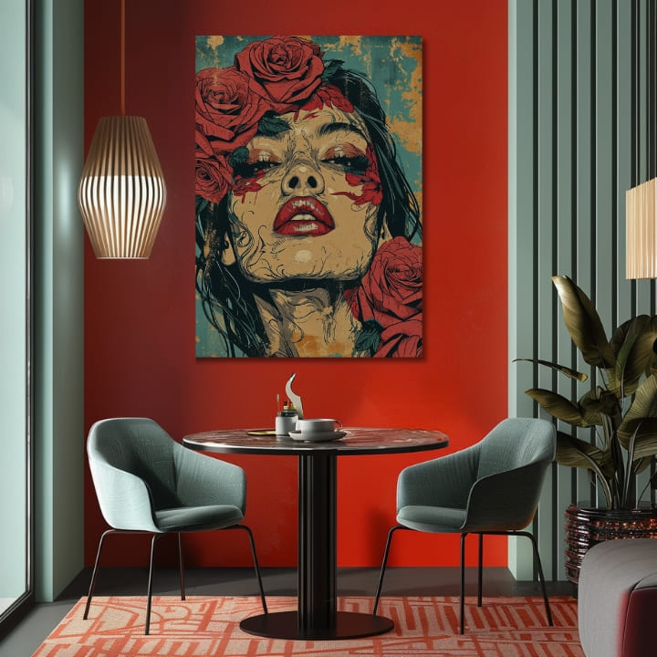 Elegantní obraz ženy Vášeň