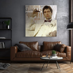 Scarface obraz na plátně Every day above ground is a good day