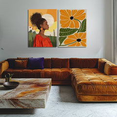 Obraz na plátně - Píseň makového pole