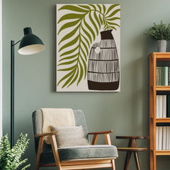 Obraz na plátně - Palma a džbán