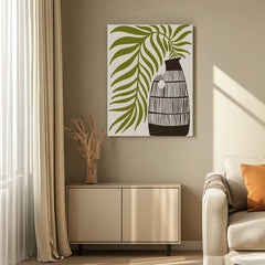 Obraz na plátně - Palma a džbán