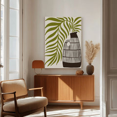 Obraz na plátně - Palma a džbán