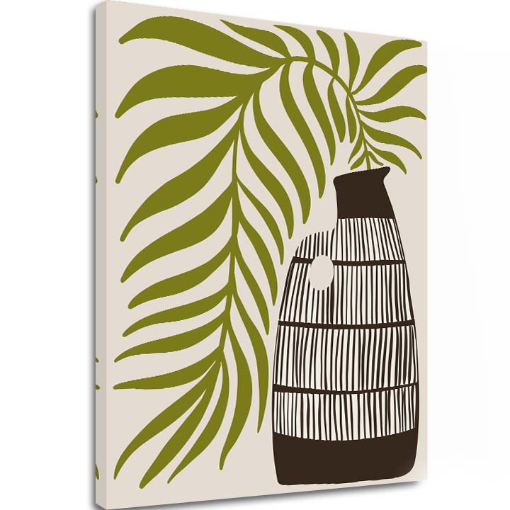 Obraz na plátně - Palma a džbán