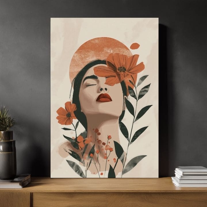 Obrázek BLOOMING SOUL | Italské plátno