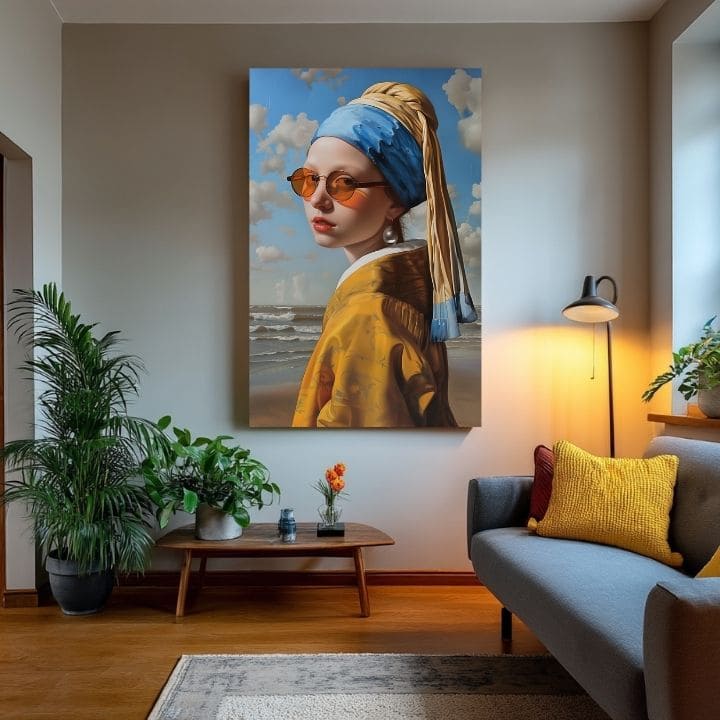 Obrázek SEA PEARL | Italské plátno