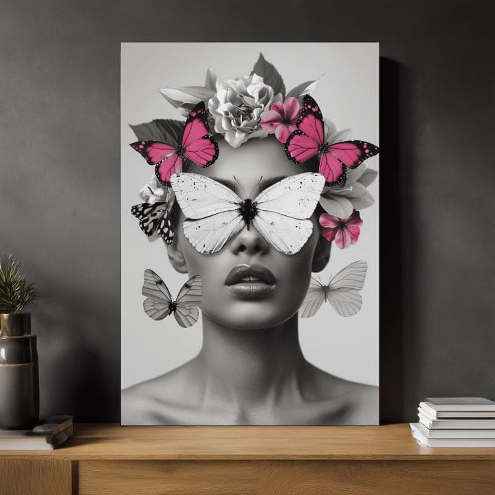 Obrázek BUTTERFLY VISION | Italské plátno