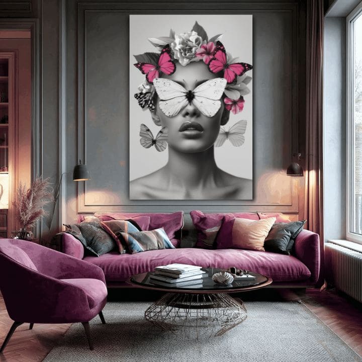 Obrázek BUTTERFLY VISION | Italské plátno