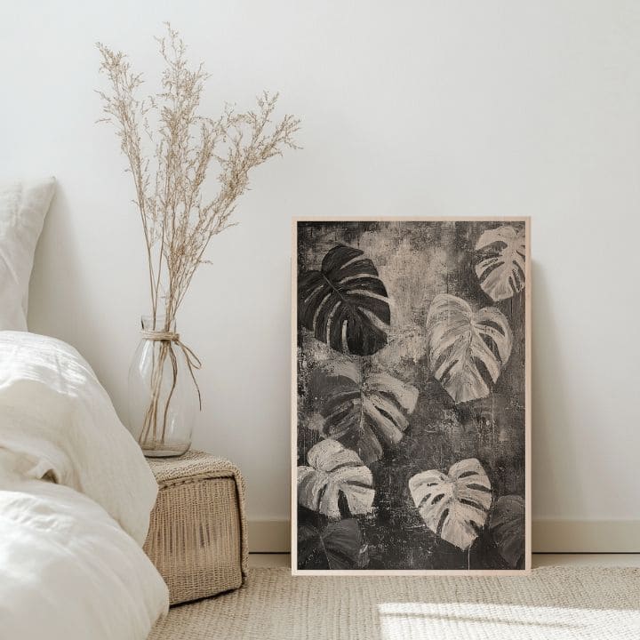 Obraz na dřevě - botanický dotek