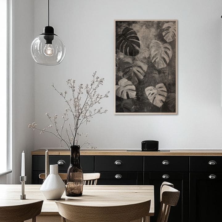 Obraz na dřevě - botanický dotek