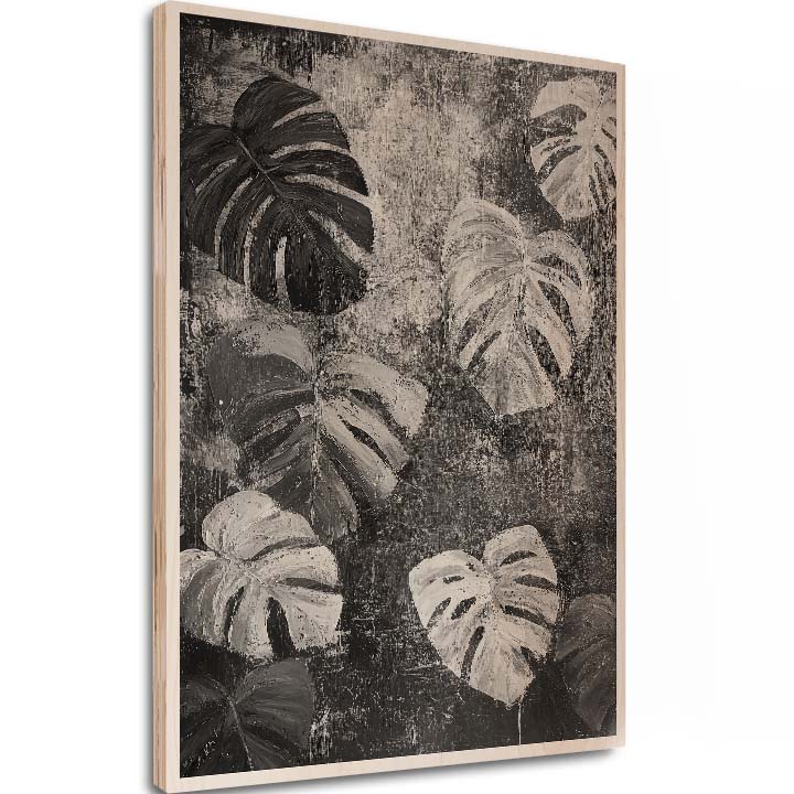 Obraz na dřevě - botanický dotek