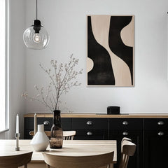 Obraz na dřevě - severská harmonie