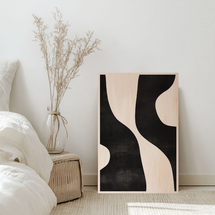 Obraz na dřevě - severská harmonie