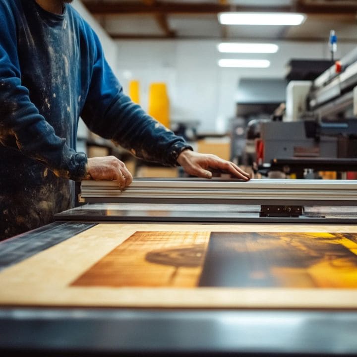 Obraz na dřevě - Rytmy skandinávské přírody