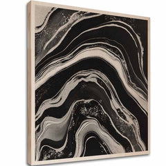 Obraz na dřevě - Runy mořských proudů