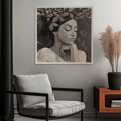 Obrázek na dřevě - Bohyně severu