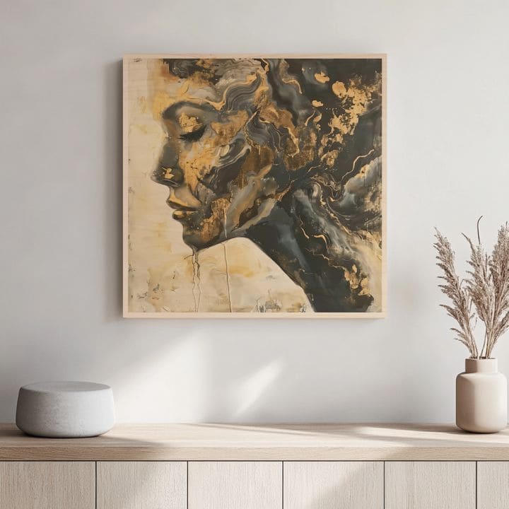 Malba na dřevo - vánek skandinávské přírody