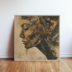 Malba na dřevo - vánek skandinávské přírody