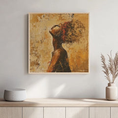 Obrázek na dřevo - Slunce severních hor