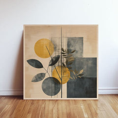 Obrázek na dřevě - Mír v jednoduchosti