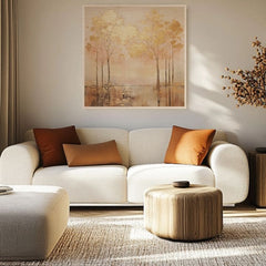 Obrázek na dřevo - Zlaté pobřeží Norska