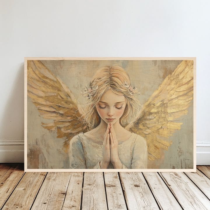 Obrázek na dřevo - Zlatý posel ráje