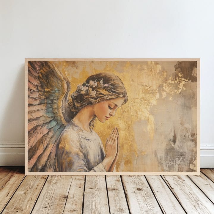 Obrázek na dřevo - Strážce nebeského světla