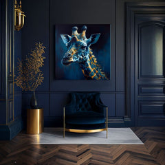 Dekorativní malba na plátně - PREMIUM ART - Towering Majesty of Giraffe