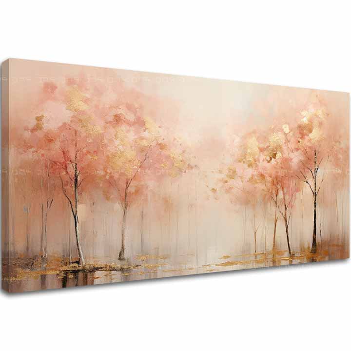 Strukturovaný obraz Procházka poklidnou přírodou - PREMIUM ART