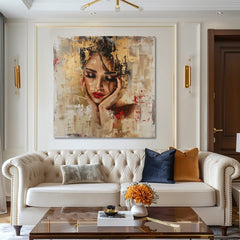 Elegantní obraz ženy The Graceful Muse