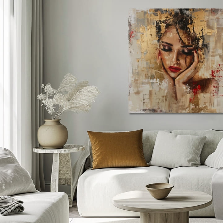 Elegantní obraz ženy The Graceful Muse