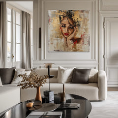 Elegantní obraz ženy The Graceful Muse