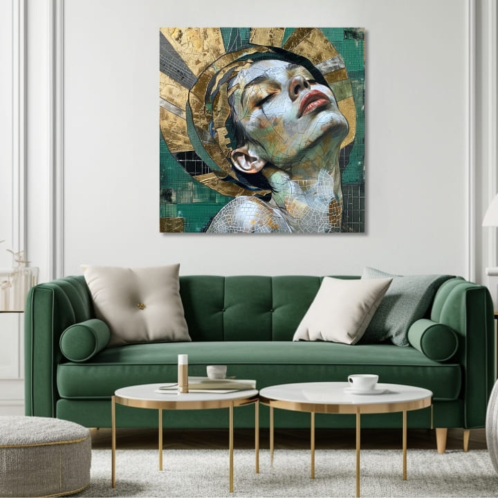 Elegantní obraz ženy Vznešená krása