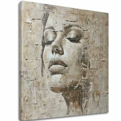 Elegantní obraz ženy bohyně míru