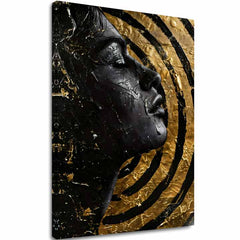 Elegantní obraz ženy Tajemství noci