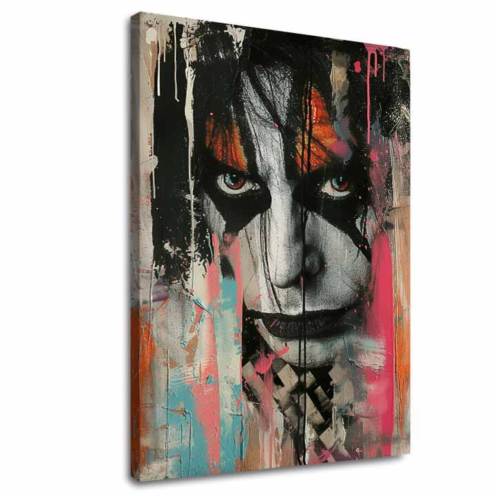 Obrázek KISS - Chaos na scéně | 100% originální akrylová barva